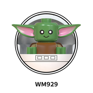 WM Space <span class=keywords><strong>Wars</strong></span> Javas Ahsoka Mandalorian Yoda Boba Fett <span class=keywords><strong>Luke</strong></span> <span class=keywords><strong>Skywalker</strong></span> Shoretrooper Rey Mini Blocs de construction à collectionner pour enfants Jouets - Product Image 4