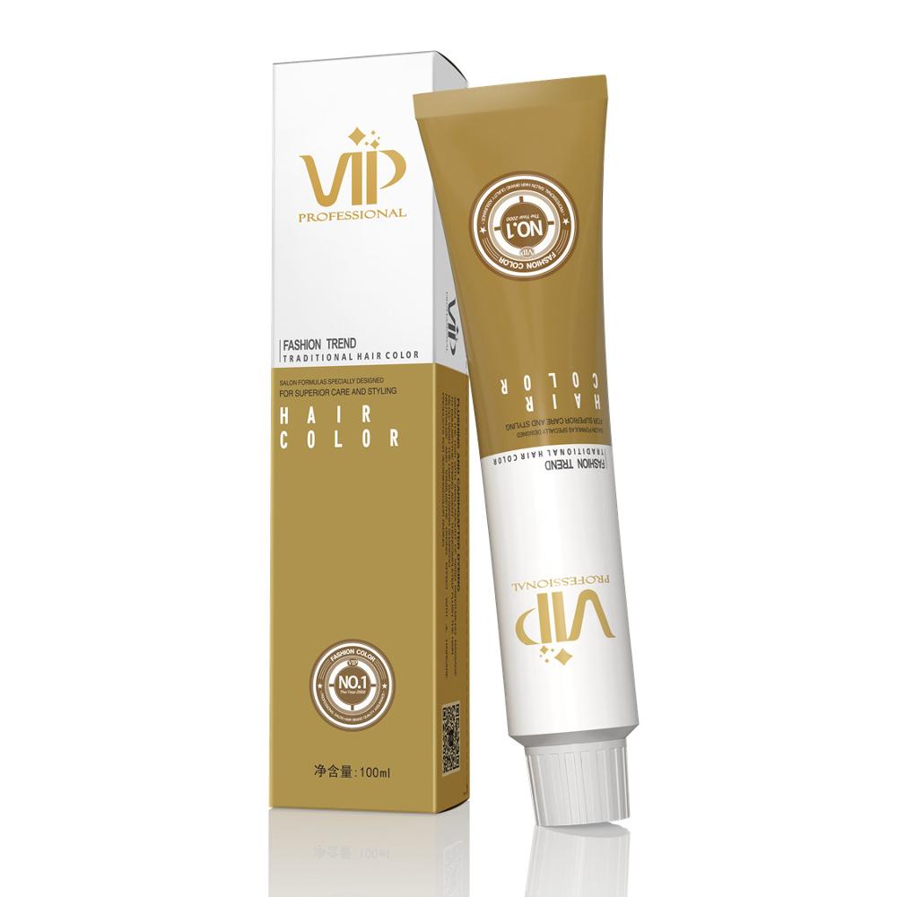 Краска для волос PPD без аммиака с покрытием, крем для окрашивания волос OEM, частная марка 100%, серая, 100 мл, для всей семьи или салона, стойкая краска для волос