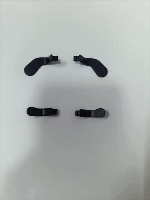 Metal Replacement Back Paddle Mod 4PCS Repair Kit for xbox One S Wired Buttons Custom Mapping Paddles for Competitive Gaming