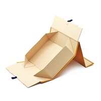 Boîtes en carton personnalisées de luxe avec fermeture magnétique à rabat pour emballages de cosmétiques, de bijoux et de cadeaux, boîtes en papier pliables magnétiques