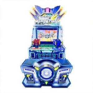 เครื่องเล่นเกมยิงน้ำแบบกำหนดเองจากโรงงาน Lesen สำหรับ 2 ผู้เล่น แบบหยอดเหรียญ สำหรับสวนสนุก ภาษาอังกฤษ - Product Image 1
