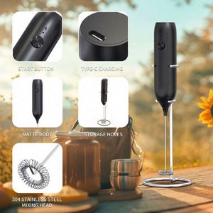Mousseur à lait électrique rechargeable Nespresso, mousseur à lait automatique avec support - Product Image 4