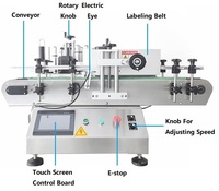 Machine d'étiquetage de bouteilles rondes à un seul côté LX-T150, machine d'étiquetage semi-automatique électrique pour bouteilles en verre et en plastique