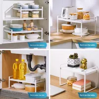Égouttoir à vaisselle pour rebord de fenêtre de petite cuisine, double niveau, en métal, design moderne, multifonctionnel, durable, 5 crochets, rangement, nettoyage