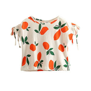 Vêtements indiens en gros pour t-shirts personnalisés pour filles de 6 ans avec impression intégrale, achat en gros en provenance de Chine - Product Image 1