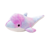Songshan Toys Zee Dieren Knuffeldier Slaapkussen Knuffelpop Superzacht Pluche Kleurrijk Dolfijn Walvis Pluche Speelgoed Kinderen