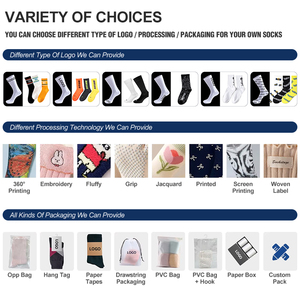 Chaussettes de compression pour course à pied Glacier Custom Graffiti Pattern Knee High pour femmes et hommes - Product Image 3