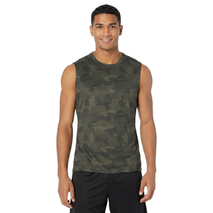 Débardeur d'entraînement athlétique pour homme 2026 – Séchage rapide, style décontracté, streetwear, gym, été, sans manches, imprimé - Product Image 1