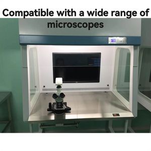 Phòng thí nghiệm chất lượng không khí mới làm sạch thiết bị sạch băng ghế dự bị kính hiển vi khả năng thích ứng đa thông số điều khiển môi trường cho sạch - Product Image 5