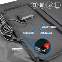 Nouveau panneau solaire portable pliable 18V 100W 2026 – Kit de panneaux solaires pliables pour le camping