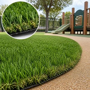 <span class=keywords><strong>Gazon</strong></span> artificiel extérieur imperméable personnalisé pour jardin, <span class=keywords><strong>tapis</strong></span> <span class=keywords><strong>vert</strong></span> <span class=keywords><strong>imitation</strong></span> naturelle - Product Image 2
