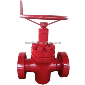 Nhà Máy bán hàng trực tiếp API 6A áp lực cao giả mạo FL/<span class=keywords><strong>fls</strong></span> vận hành bằng tay Van cổng với kết nối mặt bích WP 14mpa ~ 105mpa - Product Image 1