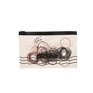 reusable frosted jewelry packaging zipper lock bag customized small pvc jewelry plastic zipper bag