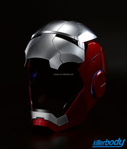 Marvle oyuncaklar adam demir kask radyo <span class=keywords><strong>robot</strong></span> 1/1 COSPLAY noel ve yeni yıl hediye için otomatik açılış ve kapanış ses kontrolü - Product Image 4