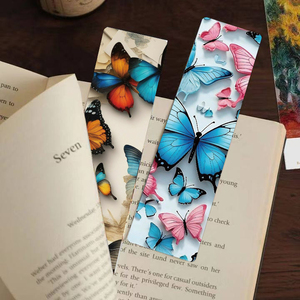 23pcs/bag Retro Butterfly Bookmark for Book Lover Vintage Cartoon Bookmarks Book Accessories for Adult Students Teachers Reading