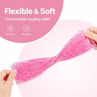 Compresse froide à billes de gel personnalisée avec logo et emballage sur mesure, pour soins post-partum et soutien périnéal chaud/froid