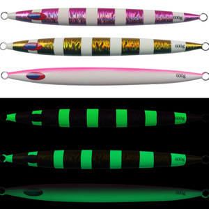 Señuelo de Pesca de Metal de 600g, Luminoso, para Pesca en Aguas Profundas, Cebo para Pesca de Fondo, Señuelo para Pesca en Agua Salada, Pesca desde Barco - Product Image 1