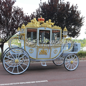 Nouvelle Arrivée de la Fabrique de Calèches Royales : Calèche Royale Électrique Élégante de Haute Qualité pour Mariages - Product Image 3
