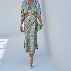 Mercancía General 2026, Ropa de Mujer para Comercio Exterior Transfronterizo, Estilo Europeo Americano, Primavera, Nuevo Estilo, Elegante, Estampado - Product Image 4