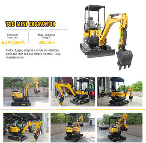 Piccolo escavatore efficiente da 1 tonnellata facile da trasportare con un rimorchio o un camion - Product Image 4