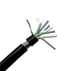 Dingzun Control Cable Manufacture Multi Pair 3Pr 0.5mm2 PVC TC Braided Instrument Cable