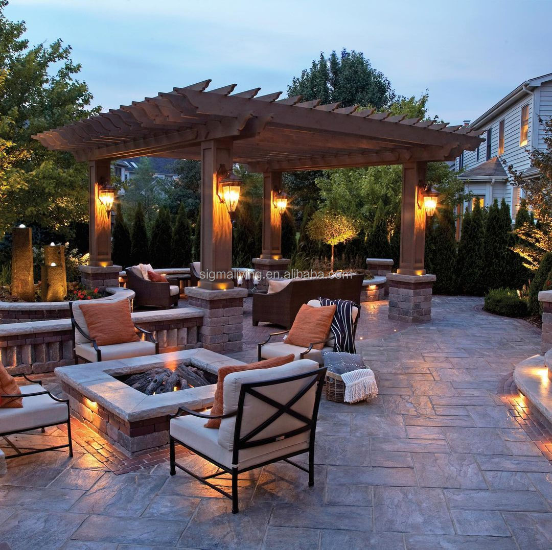 garden furniture aluminium outdoor meubles de patio en aluminium patio modular metal luxury sofa