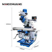 Fraiseuse verticale de haute précision Mingchuang M4W avec broche conique NT40, capacité moyenne, 65-4540 tr/min, 380V