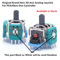 Joystick analogique 3D de remplacement pour console de jeu 4 PS4, accessoire de contrôleur, pièces de réparation, vente en gros