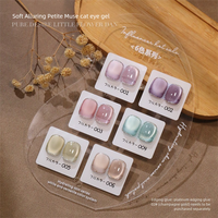 Vernis à ongles HEMA Free Magnetic Cat Eye Gel Soft Alluring Petite Muse Soak Off UV LED Shimmer