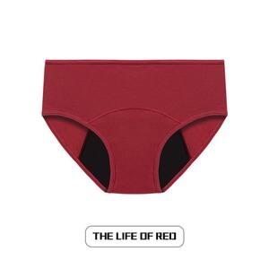 Culotte périodique sanitaire anti-fuite en coton biologique pour adolescentes et femmes, taille moyenne, vente en gros - Product Image 1