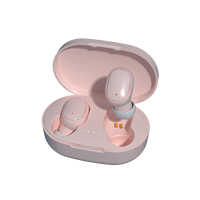 A6S V5.3 earbud tanpa kabel, earphone Stereo BT Headset mikrofon tampilan Digital baterai