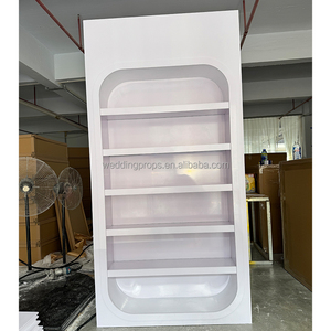 Soporte de <span class=keywords><strong>Vino</strong></span> Acrílico con Luces LED para Exhibición de Champán en Paredes, Ideal para Bodas y Eventos, <span class=keywords><strong>Precio</strong></span> de Fábrica - Product Image 1