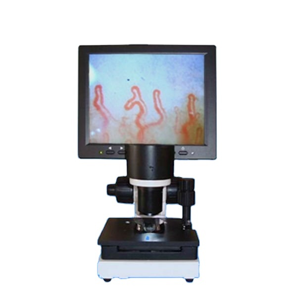 LCD Digital Nailfold Capillary Blood Microscope Microcirculation Analyzer XW880