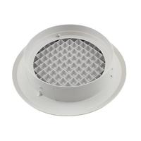 Grille ronde en aluminium pour système de ventilation de retour d'air au plafond, durable et facile à installer, de style moderne.