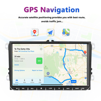 Navigation GPS Android 12 pour voiture LODARK L1Pro 9 pouces pour VW Golf Passat, Quad Core 2+32 Go, IPS, DSP, CarPlay sans fil, CAN Bus