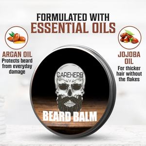 Productos Personalizados para el Cuidado de la Barba: Bálsamo Suavizante, Humectante y Cera con Aceite de Argán y Sándalo para Hombres - Product Image 3
