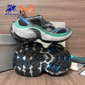 Zapatillas Deportivas de Alta Calidad, Talla 6XL, Blancas, de Malla, Poliuretano y Fibra de Poliéster, Estilo Chunky, Estilo Harajuku, Casuales - Product Image 2