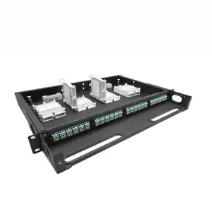 Communication Equipment 144 96 64 48 32 24 12 6 port fiber optic patch panel By HANXIN