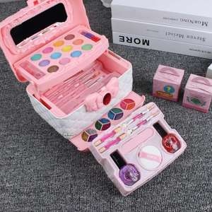 Kit de Maquillaje de Juguete Lavable, No Tóxico, Portátil y Moderno para Niñas - Regalo Promocional - Product Image 3