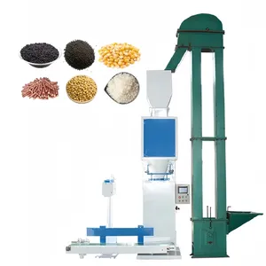 China suppliers full automatic vertical sugar grain pellet weighing packing bagging machine