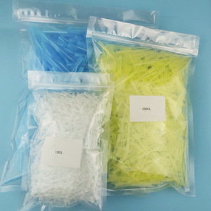 Puntali per Pipette in Vari Colori, in Plastica, per Pipette da 1ML/200UL/10UL con Punte Blu, Gialle e Bianche - Product Image 1