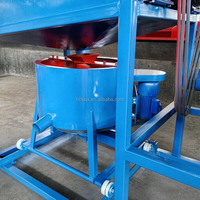 Séparateur mobile à tambour pour l'or à haut rendement avec concentrateur centrifuge, installation de lavage d'or alluvial