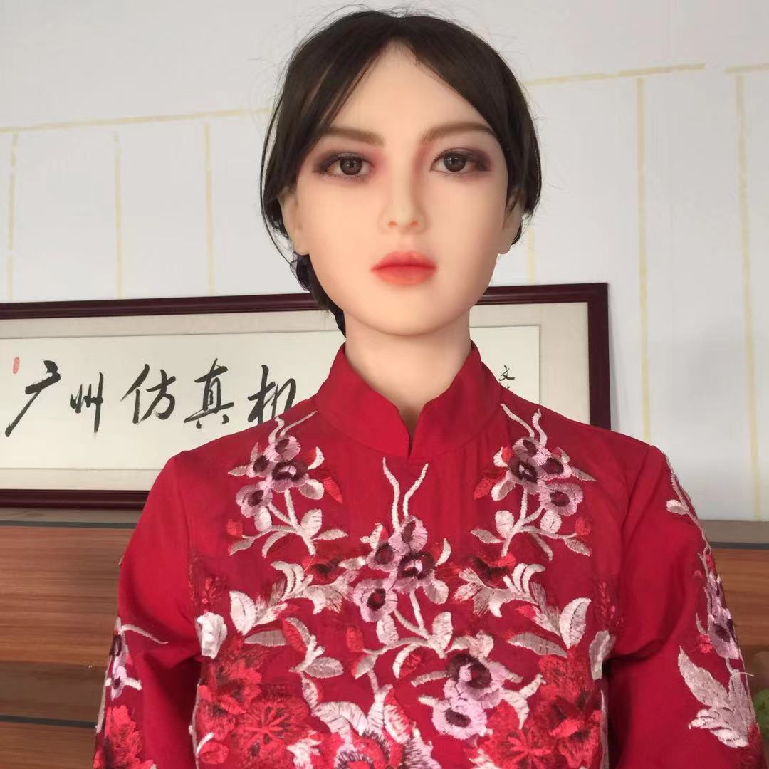 Oriental beauty elegant attractive bionic robot /novel chat welcome robot/pretty gorgeous alluring charming smart lady robot