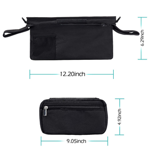 Nueva Bolsa Organizadora Universal para Cochecito <span class=keywords><strong>de</strong></span> Bebé con Bolsa para Teléfono Desmontable y Correa para el Hombro, Compatible con Cochecitos <span class=keywords><strong>de</strong></span> Bebé - Product Image 4