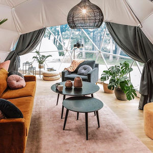 Tienda de cúpula geodésica de 6M a prueba de PVC de lujo para cúpulas comerciales personalizadas Glamping - Product Image 4