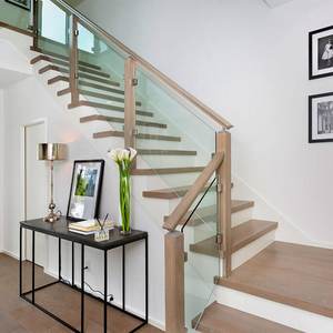 Poste <span class=keywords><strong>de</strong></span> barandilla <span class=keywords><strong>de</strong></span> <span class=keywords><strong>vidrio</strong></span> <span class=keywords><strong>de</strong></span> aleación <span class=keywords><strong>de</strong></span> aluminio para interiores moderno, Canal cerrado, incrustación <span class=keywords><strong>de</strong></span> sujeción <span class=keywords><strong>de</strong></span> Metal, barandillas <span class=keywords><strong>de</strong></span> fijación, pasamanos, balcón - Product Image 2