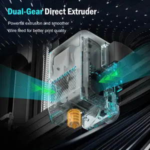 <span class=keywords><strong>Impresora</strong></span> <span class=keywords><strong>3D</strong></span> <span class=keywords><strong>Artillery</strong></span> Sidewinder X3 Pro con Pantalla Táctil a Todo Color, Nivelación Automática de la Cama, Extrusora Directa de Doble Engranaje, Tecnología FDM - Product Image 4