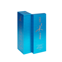 Boîte cadeau de luxe personnalisée pour spiritueux, style livre, rigide, avec insert premium et estampage à chaud, à couvercle rabattable, pour vin