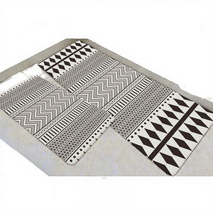 Alfombra Grande para Sala de Estar, Ecológica, Moderna, de PVC, Personalizable, de Pelo Corto, Antideslizante, con Diseño Geométrico, para Uso Doméstico, Superventas - Product Image 3