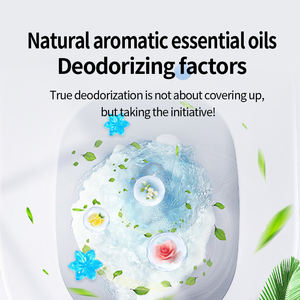 Perlas de Fragancia para Inodoro con Aroma a Lavanda y Limón, Aceite Esencial Natural, Antibacteriano, Ecológico, Limpiador Multiefectos 99.9% - Product Image 3